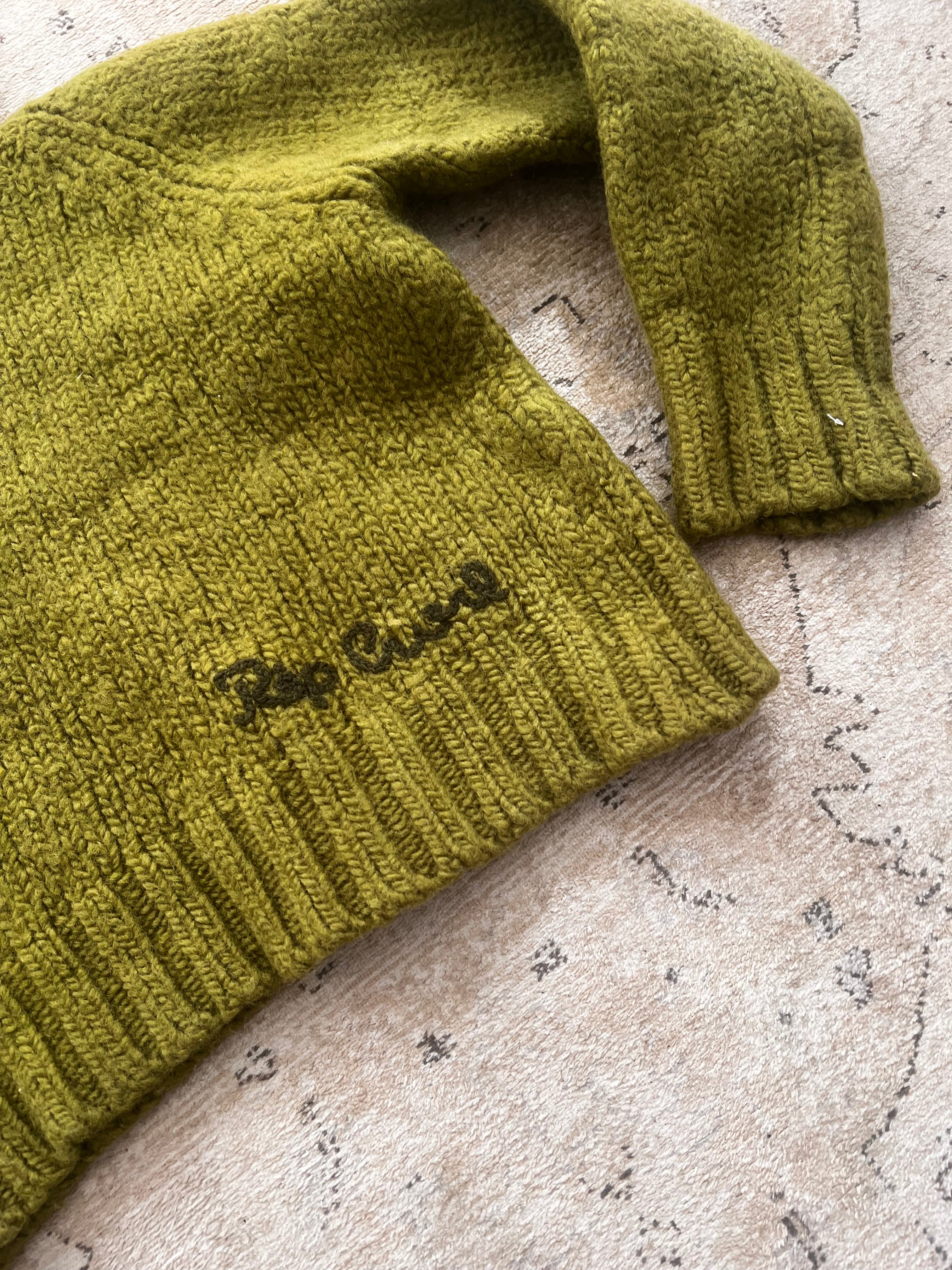 2000’s Rip Curl 100% Wool Turtleneck Knit Cropped Fit (M)