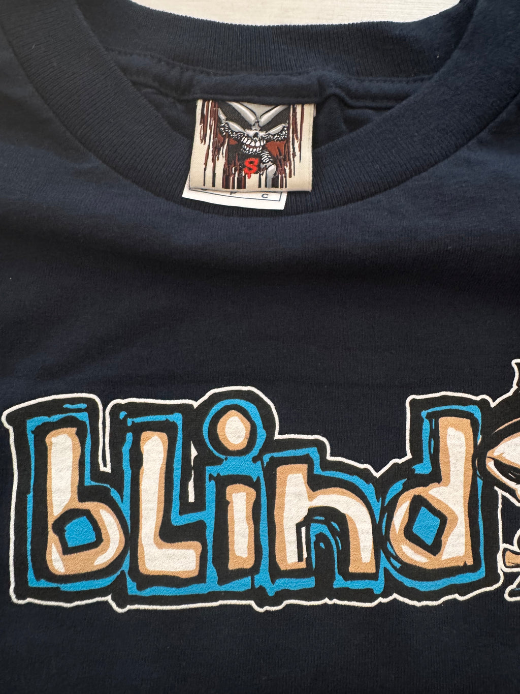 Y2K Blind Skateboards long sleeve front graphic — brand new NWT authentic vintage skate