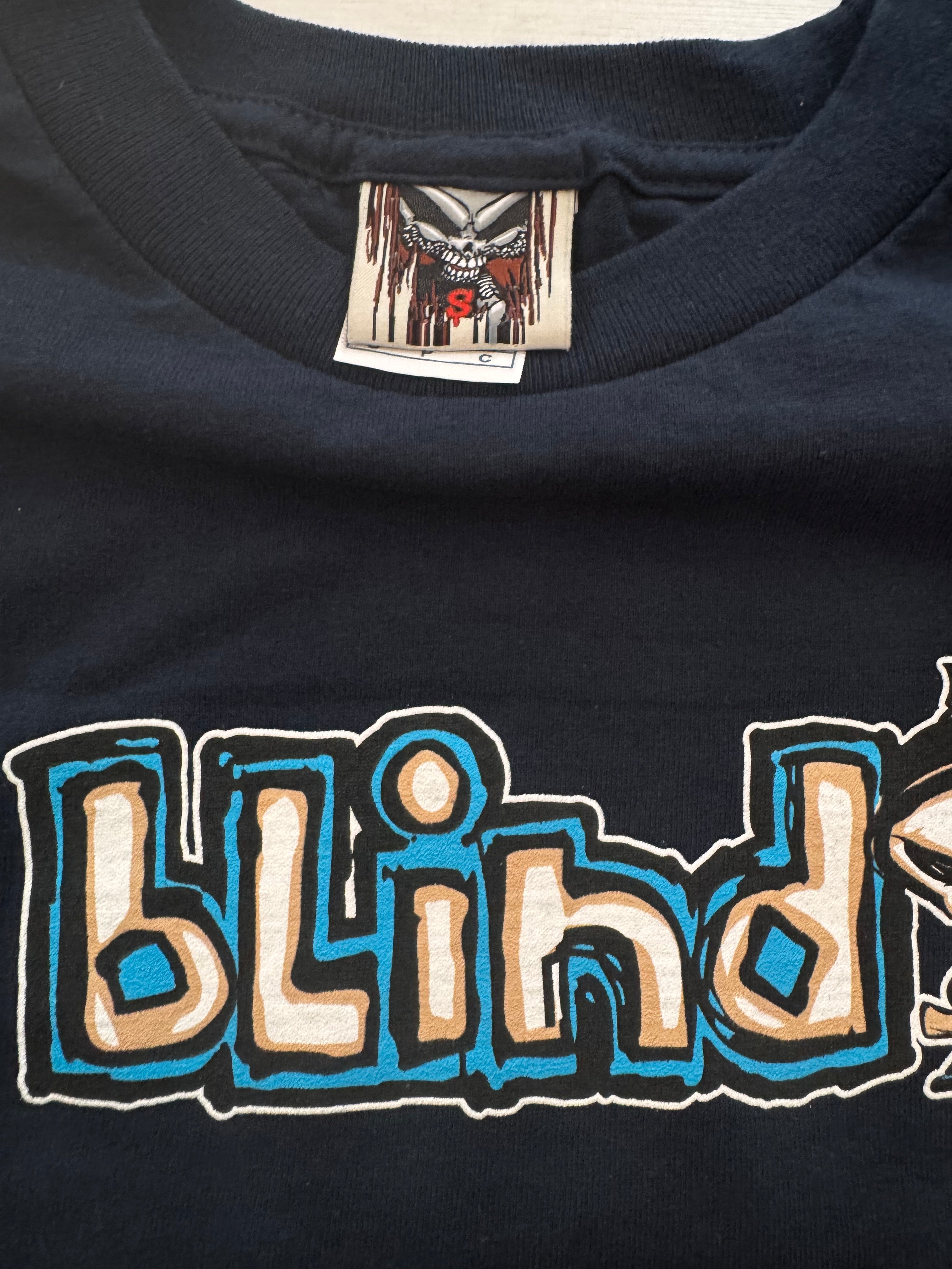 Y2K Blind Skateboards long sleeve front graphic — brand new NWT authentic vintage skate