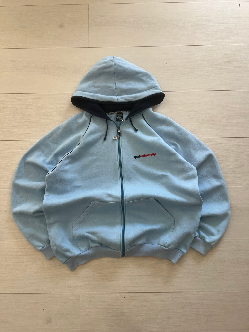 2000s Quiksilver sweatshirt back — rare vintage surf brand