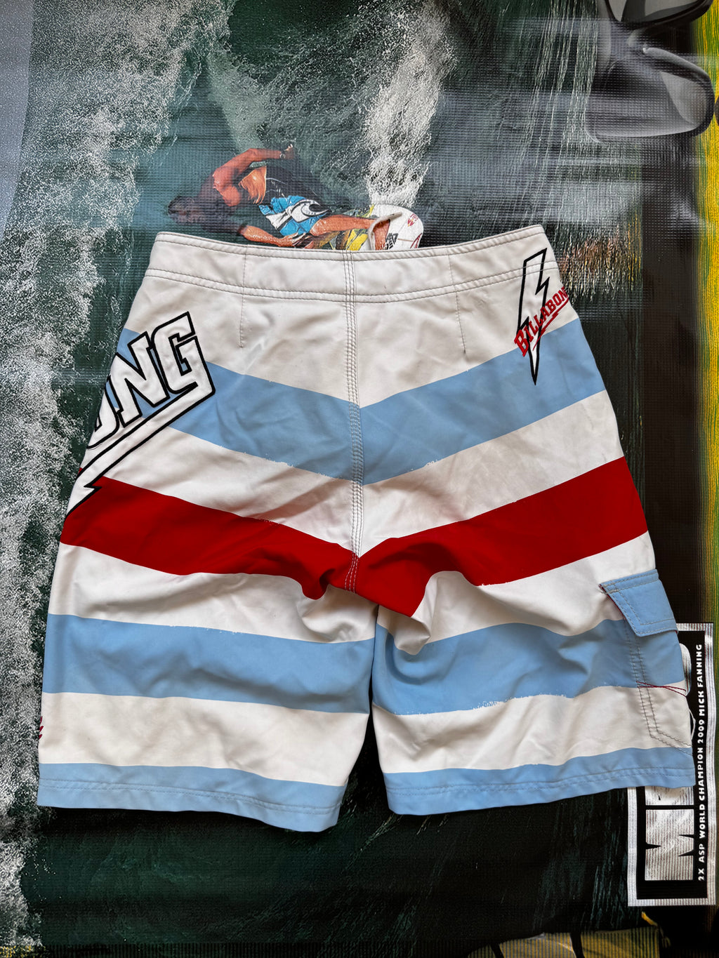 Y2K Billabong "Joel Parko - OG Signature Series Boardshorts (16Y) DEADSTOCK*