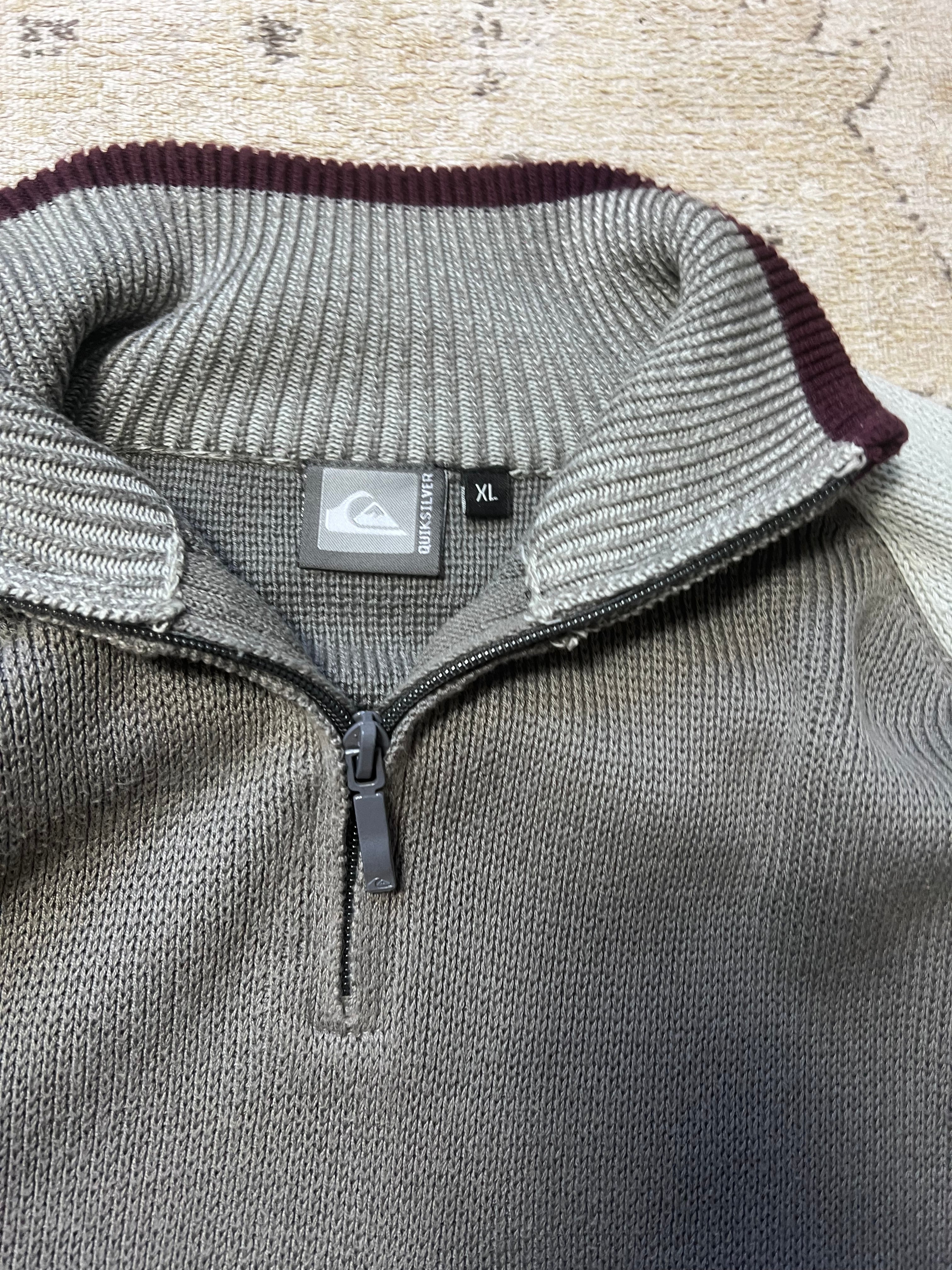 Y2K Quiksilver Y2K 2000’s Knit Sweater (XL)