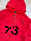 Vintage Y2K Billabong sweatshirt, red, size M - front