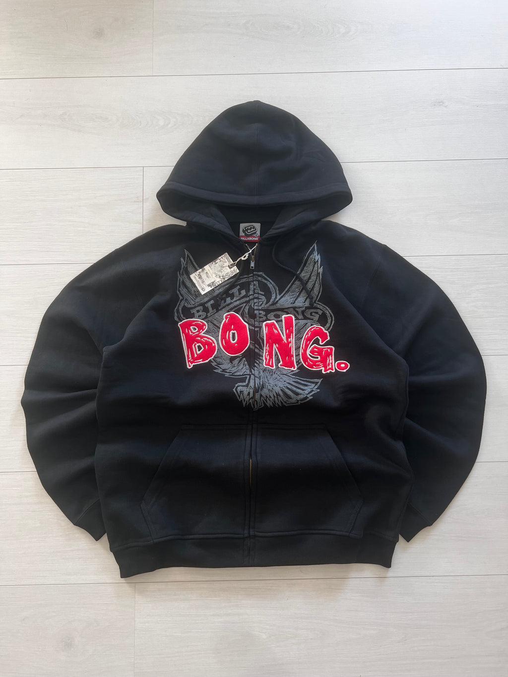 2000s Billabong Bong sweatshirt brand new size M — deadstock vintage surfwear — Backwash VTG