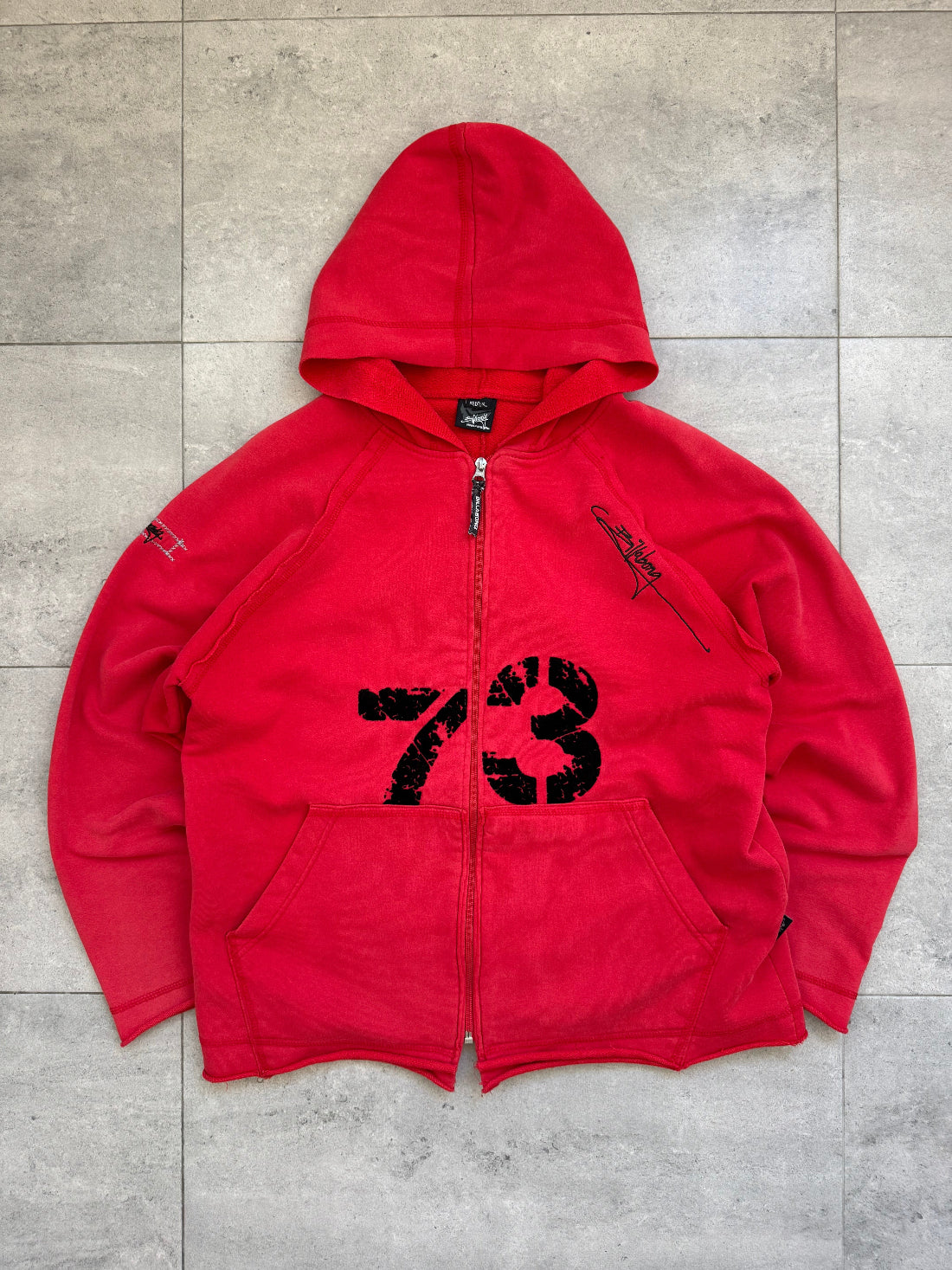 Vintage Y2K Billabong sweatshirt, red, size M - back