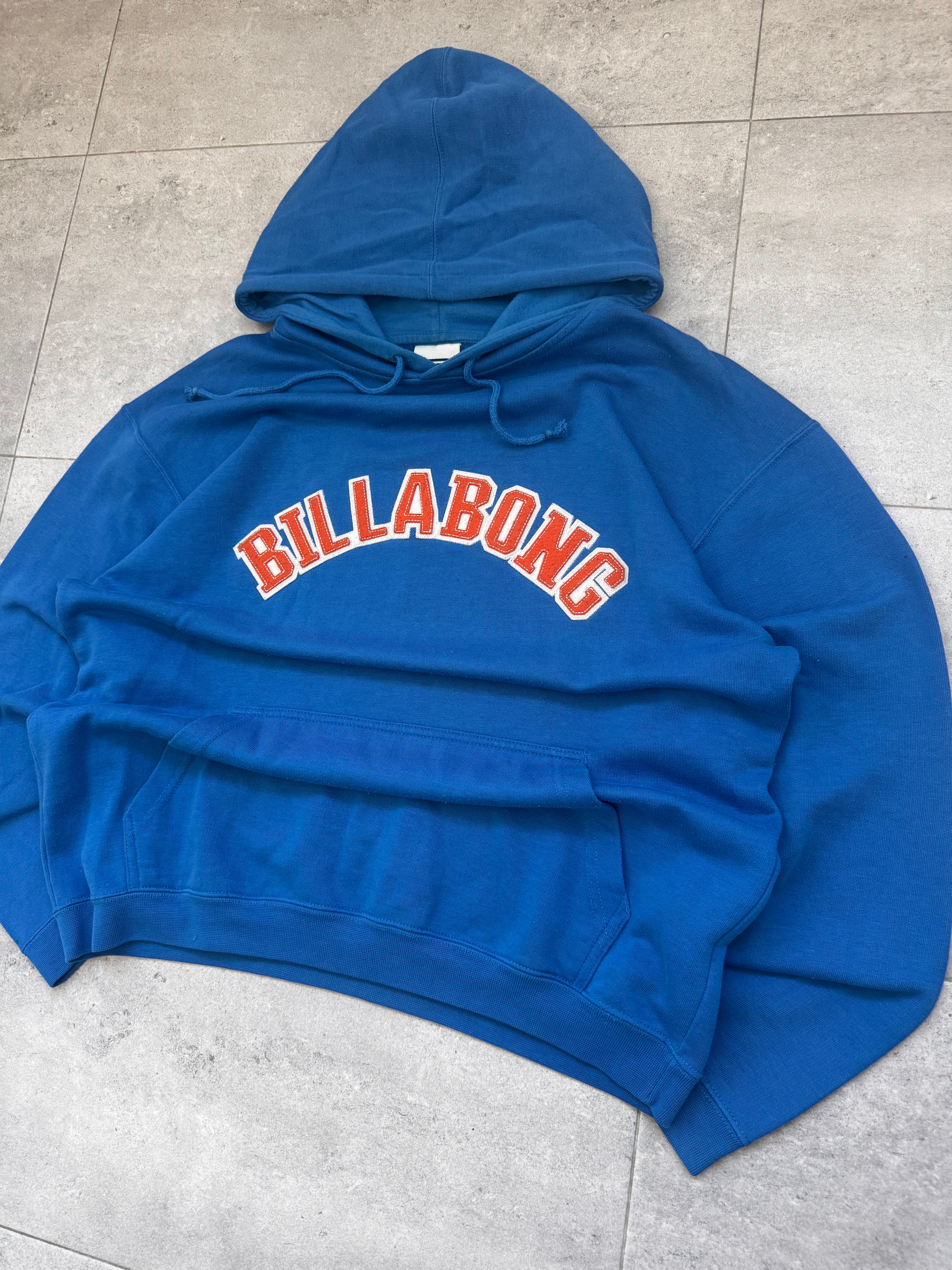 Y2K Billabong graphic sweatshirt size M — vintage surf crewneck — Backwash VTG